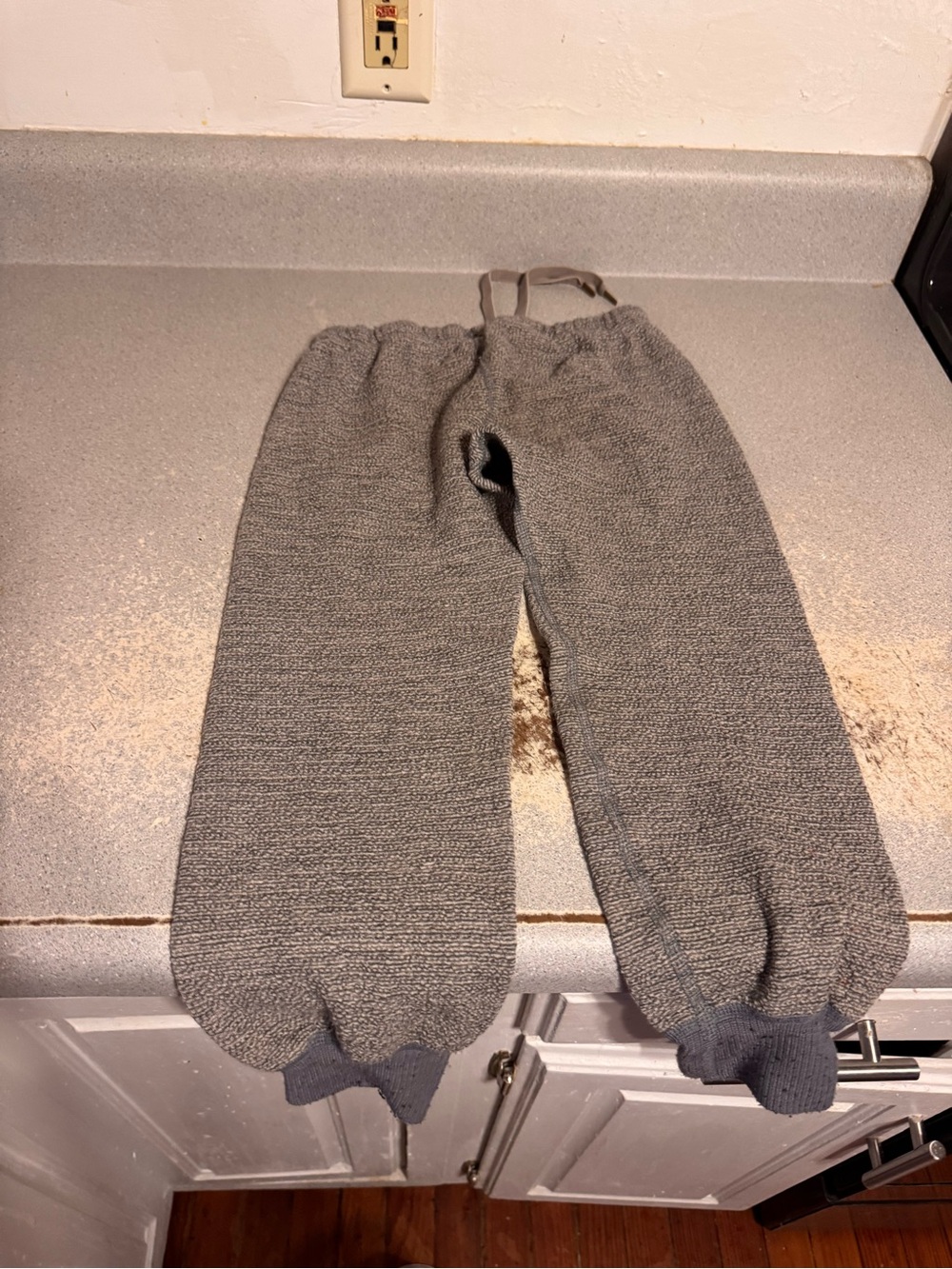 Rare Janus Merino Wool blend Sweatpants eu 130 girls 7 - Picture 7 of 10